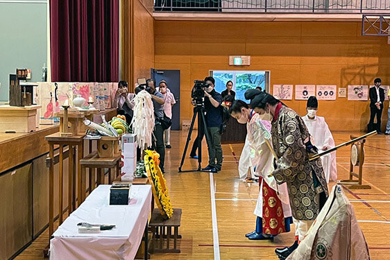 釆女供養祭（片平体育館）