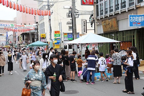 商店街イベント（うねめでShow）