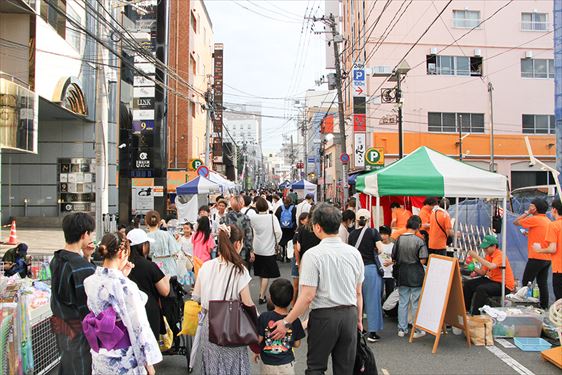 商店街イベント　うねめでSHOW（大町通り）4日5日両日