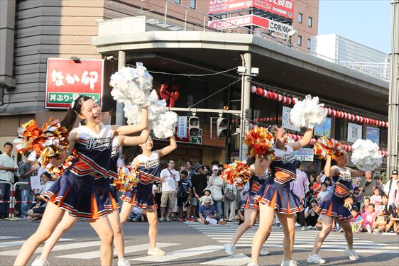 郡山高校 チアダンス部（まちなかパフォーマンスステージ）