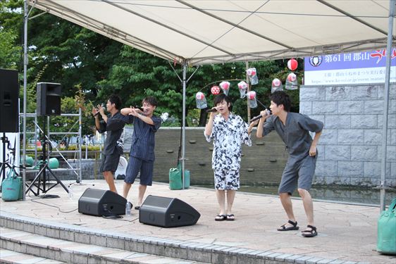 ｍｉｃ－ａｌｏｎｅ(まちなかパフォーマンスステージ)